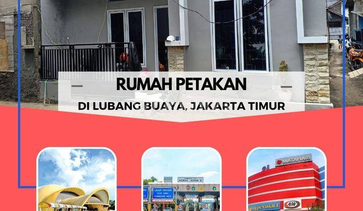 Rumah petak murah di tmii lubang buaya jaktim siap bangun 1