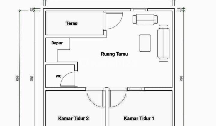 Rumah petak murah di tmii lubang buaya jaktim siap bangun 5