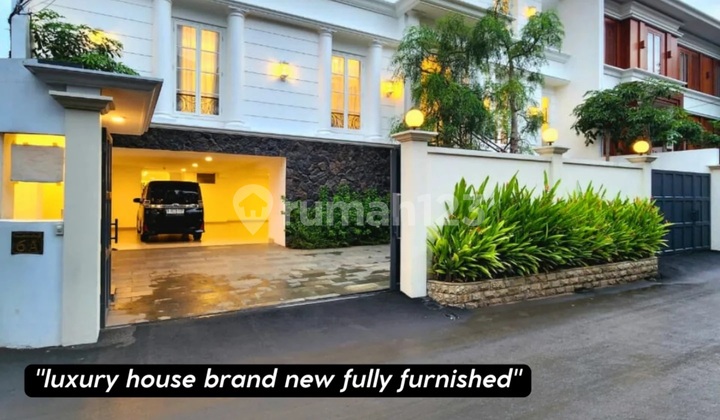 Brand New House American Classic Style Kemang South Jakarta Fully Furnished