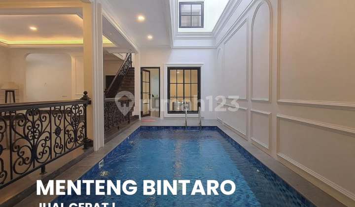 Hot Sale, Rumah Mewah Rumah Baru Dalam Cluster Premium Menteng Bintaro Sektor 7