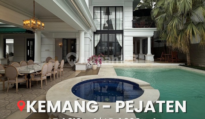 For Sale Kemang - Pejaten Barat Luxurious Modern Classic High Spesification Material Full Furnished
