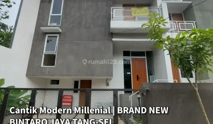 RUMAH TERMURAH ...RUMAH CANTIK MODERN MILLENIAL DI DALAM KOMPLEK BINTARO JAYA TANG SEL 1