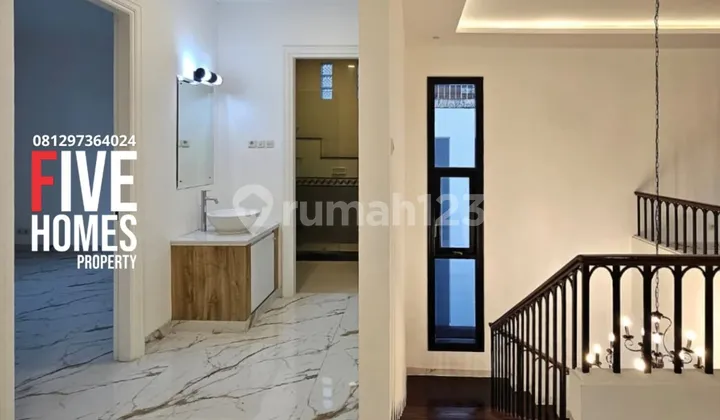 Rumah Baru Classic Modern Private Pool Dalam Cluster Riverpark Bintaro Jaya  2