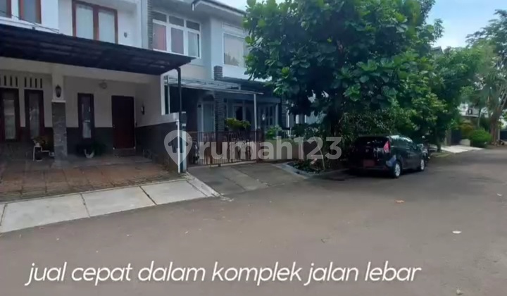 Rumah Secondary Terawat Dalam Komplek One Gate Bintaro Jaya T Sektor 9 Tangerang Selatan Lingkungan Komplek Aman, Tenang Dan Nyaman Lokasi Strategis, Jalan Lebar, Bebas Banjir