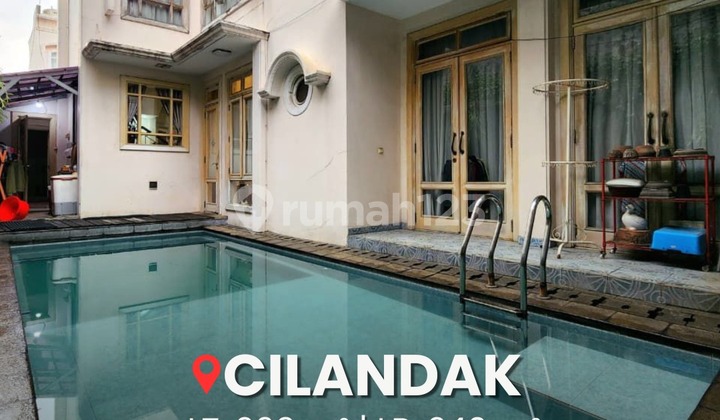 Best Sale,. Jarang Ada, Rumah Termurah Rumah Modern Classic Siap Huni Dalam Private Townhouse Di Cilandak Jakarta Selatan