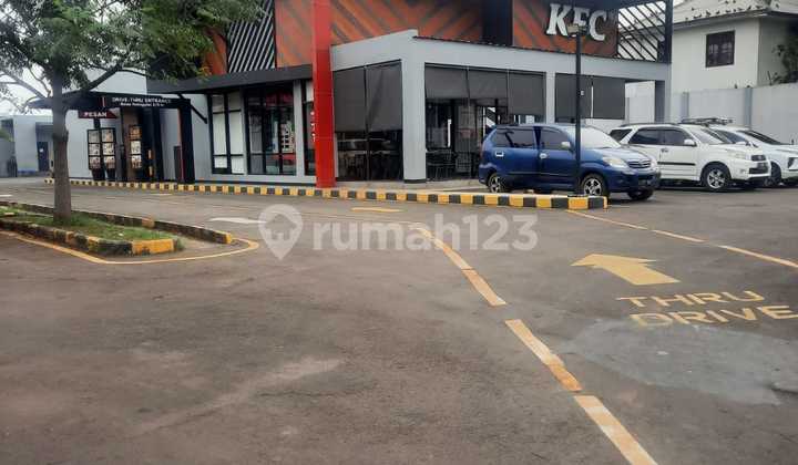 Dijual Tanah Comercial..investasi Menguntungkandengan Terdapat Bangunan Restaurant Kfc, Dan 2 Restaurant Lain Nya..lokasi Sangat Strategis - 300 M Pintu Tol Sawangan- Sebelah Dtc Depok- 1 Km Margonda Depok