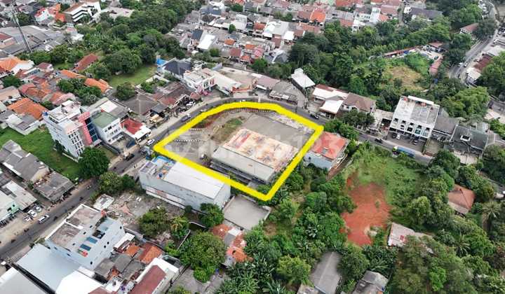 Lahan Strategis, Sangat Cocok Utk Usaha Posisi Hoek