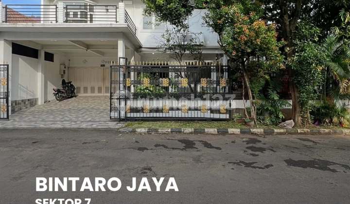 Jual Cepat ! Rumah Classic Design Posisi Hook Dicluster Premium Bintaro Jaya, Sektor 7 1