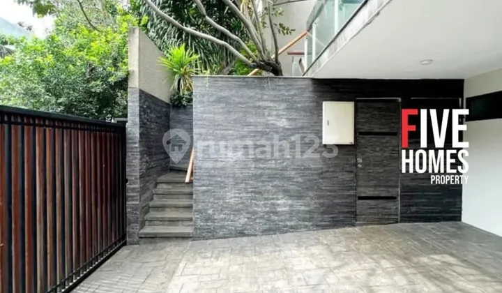 Rumah Dalam Komplek Modern Tropis Furnished Siap Huniveteran Jakarta Selatan 2