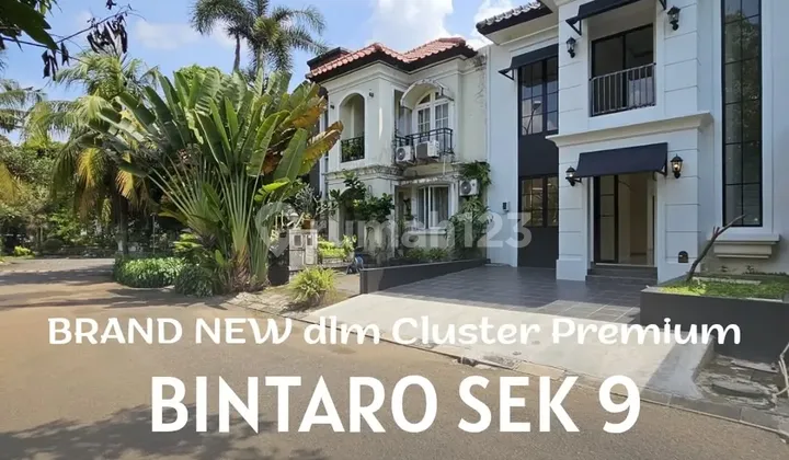 Rumah Baru Siap Hunidalam Cluster Premiumbintaro Jaya Sektor 9