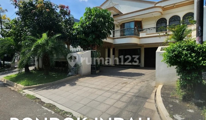 Rumah Mewah 2 Lantai Classic Siap Huni Di Pondok Indahakses Jalan 3 Mobil, Asri Dan Aman Security 24 Jam