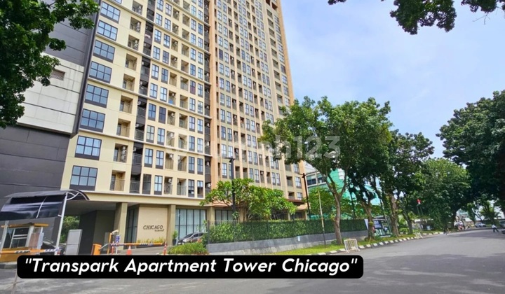 Sangat Murah...! Premium Transpark Apartement Bintaro Sektor 7 Tower Chicago Fully Furnished