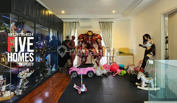 Rumah Mewah Modern Classic Type Hook Dalam Cluster Riverpark Bintaro Jaya Sektor 8 2