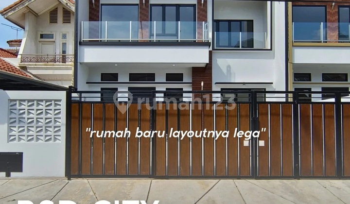 Brand New Housedesign Modern Minimalislayout Lega Dalam Komplek Lokasi Strategis Di Bsd City