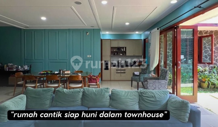 Jual Cepat !! Veteran Townhouse Rumah Cantik Siap Huni Lokasi Strategis Dekat Pondok Indah