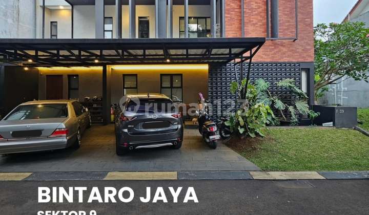 Rumah Industrial Minimalist Siap Huni , Posisi Rumah Pojok, Dalam Cluster Premium Emerald Bintaro Jaya Sektor 9 Selesai Dibangun Januari 2023
