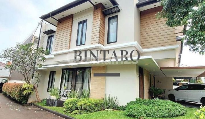 Mertilang - Bintaro Sektor.9 Tangerang Selatan, Rumah Cantik Dalam Private Cluster Nyaman