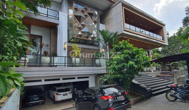 Dijual Rumah Mewah Di Pakubuwono, Modern Tropikal Furnished 2