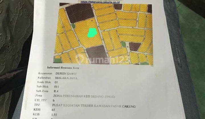 Dijual Tanah di Klender Harga Bu Dibawah Njop, Dekat Jatinegara Dan Toll Cikampek,  6