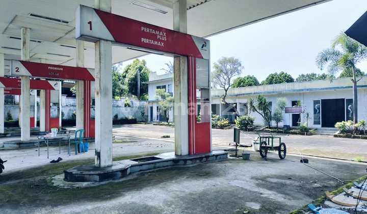 Dijual Tanah Ex Spbu di Bandung Bonus Rumah, Area Strategis Ramai