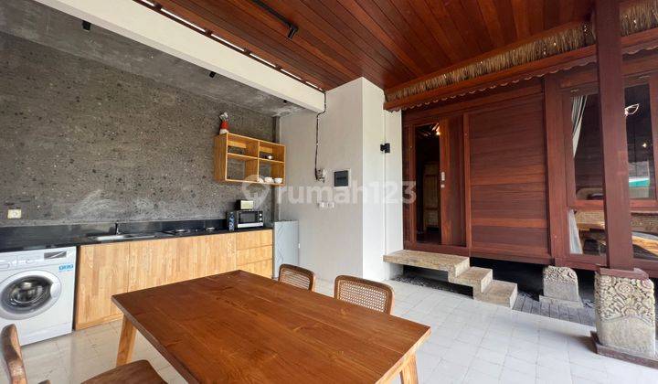 Yearly Rent 2 Bedrooms Cozy Wooden Villa at Pererenan Canggu 5