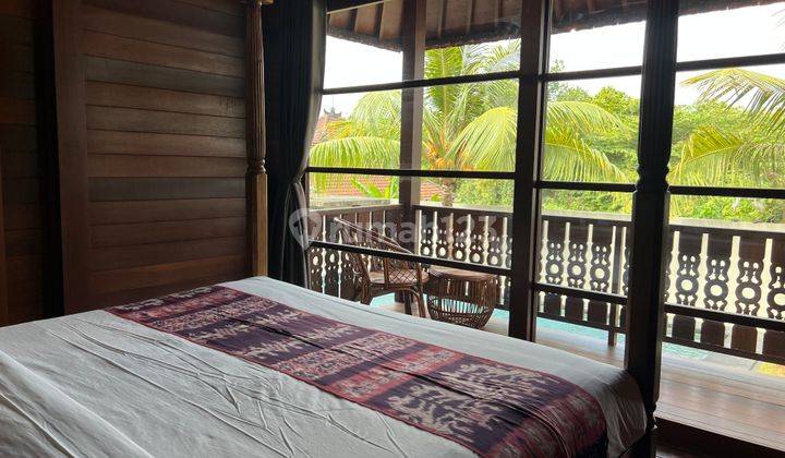 Yearly Rent 2 Bedrooms Cozy Wooden Villa at Pererenan Canggu 1