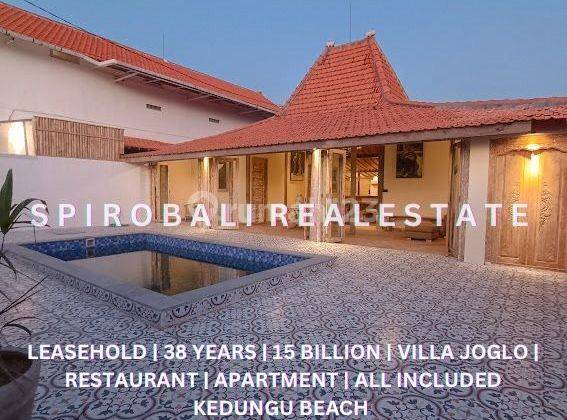 Leasehold 38 Years Newly Joglo Villa, Restaurant And Apartment 1