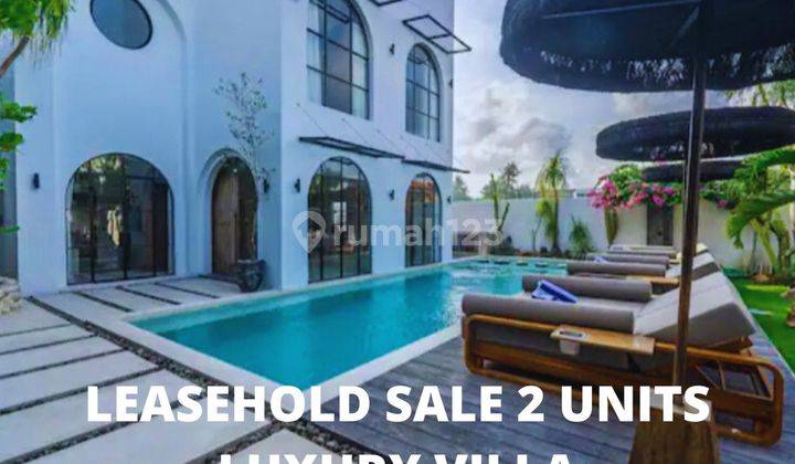 Leasehold 2 Units Luxurious Villas in Heart Of Canggu  1