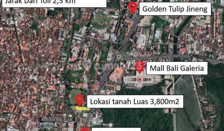 51 Are Freehold Land For Sale By Pass Ngurah Rai Simpang Siur Kuta 1