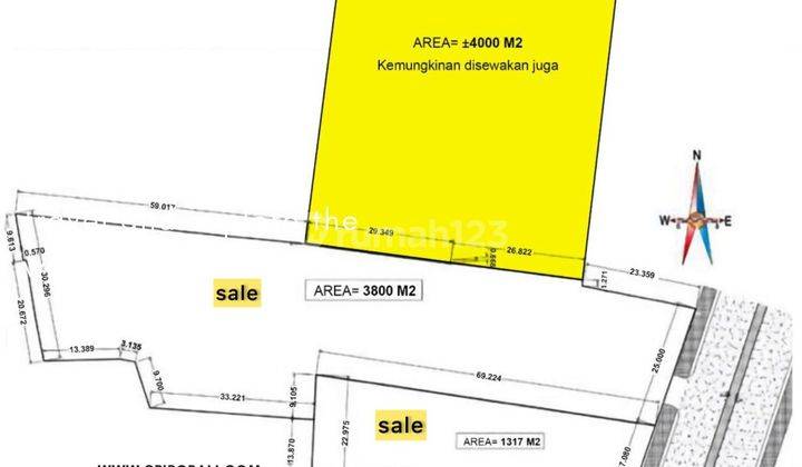 51 Are Freehold Land For Sale By Pass Ngurah Rai Simpang Siur Kuta 2