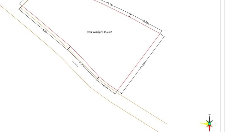 Land For Lease 450 M2 In Cepaka Selingsing River View