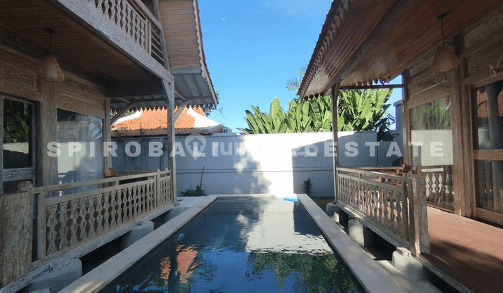 Villa Joglo 2 Bedroom in Pererenan Furnished 1