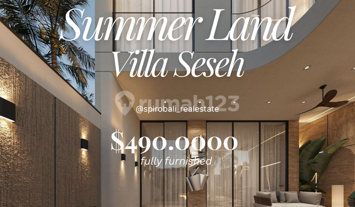 Leasehold Brand New Villa Seseh Beach Bali 1