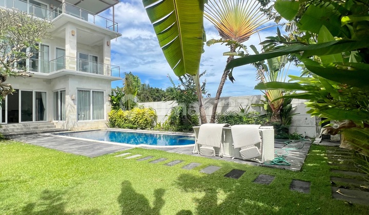 Yearly Rent 3Br Villa Berawa Ricefield Views