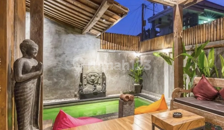 Yearly/monthly Rent Wooden Villa Berawa 2 Bedroom Furnished 2
