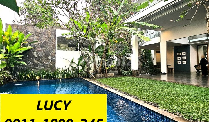 Rumah Mewah Dg Swimming Pool di Sektor 7 Cikini Bintaro 16343-LR 0811189xxxx