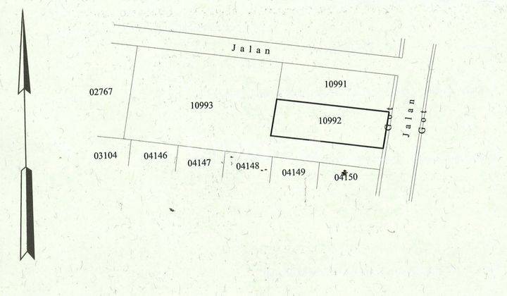 Land suitable for building a villa near Seminyak, Kerobokan 2