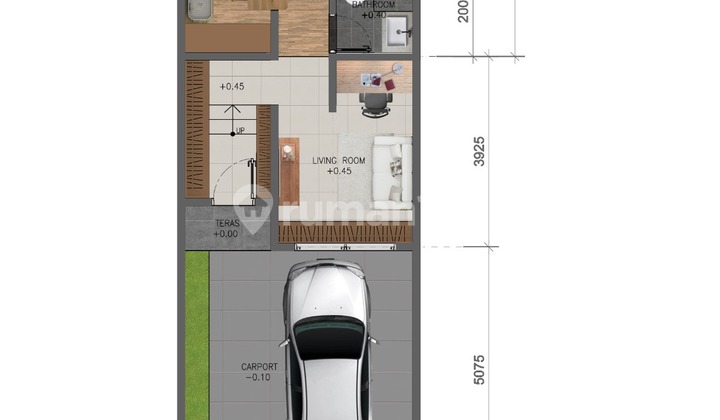 Rumah 1 Lantai Indent Karang Tengah Area Dekat Jakbar 2