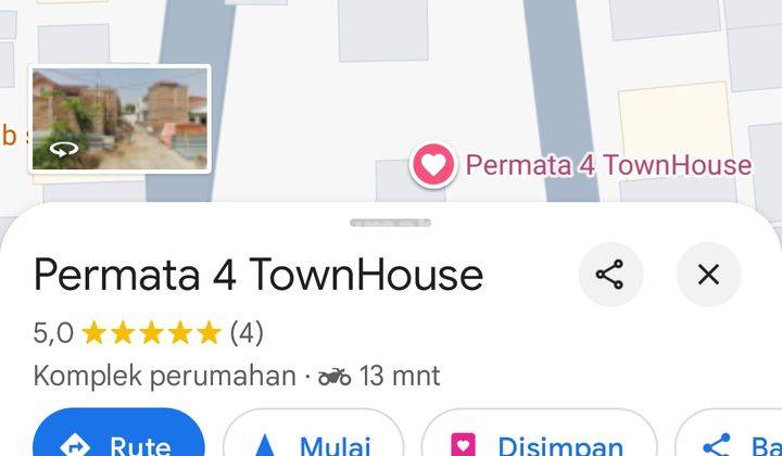 Rumah Baru Sudut Pesanggrahan One Gate Sistem 2