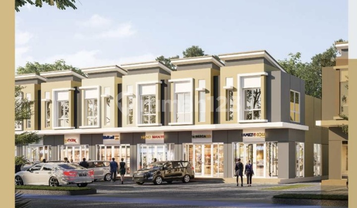 New 2-Story Shop House Area Tenjo Podomoro City 2