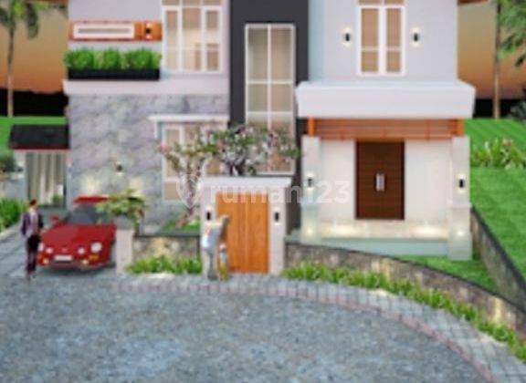 Rumah Bsd Puspita Loka Design Soft Balinese Modern 1