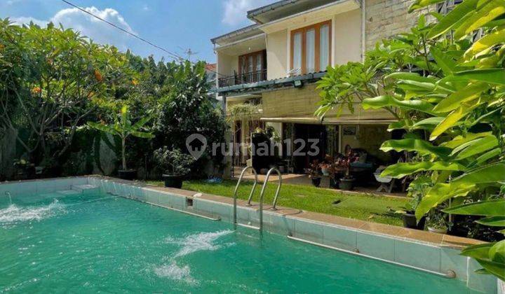 Rumah Lebak Bulus Design Tropical House Full Furnish Siap Huni 1