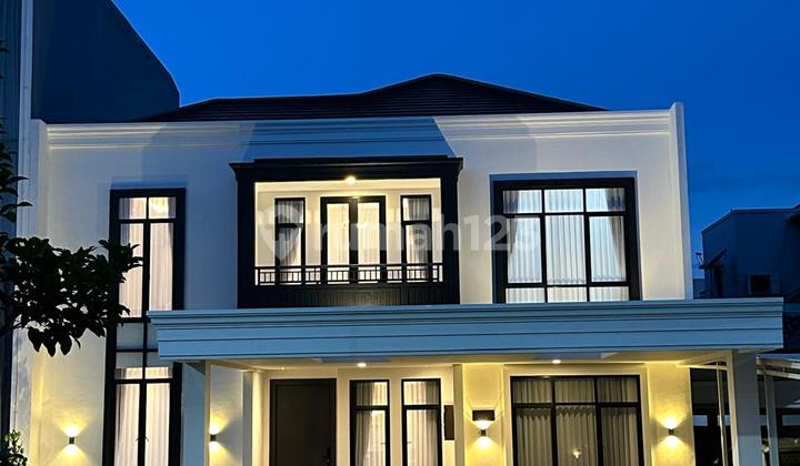 Dijual Rumah Baru American Classic di Cluster Harmoni Alam Sutra Full Furnish