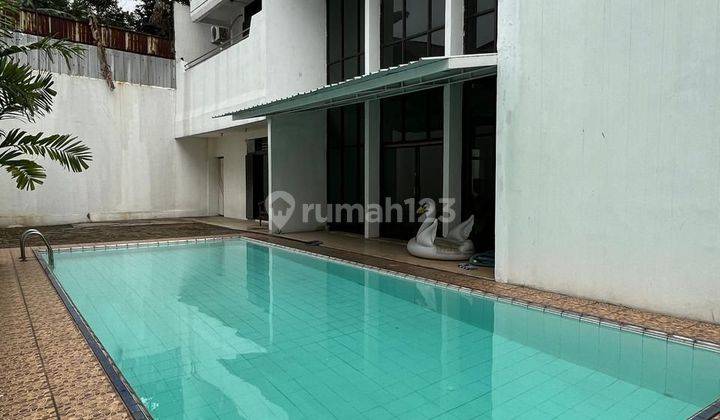 Rumah Mewah Kemang siap huni Ada pool bebas banjir 1