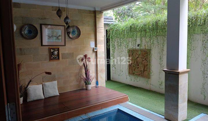 Rumah Astri Mewah Bintaro Discovery fiore Ada swimming pool bebas banjir  2