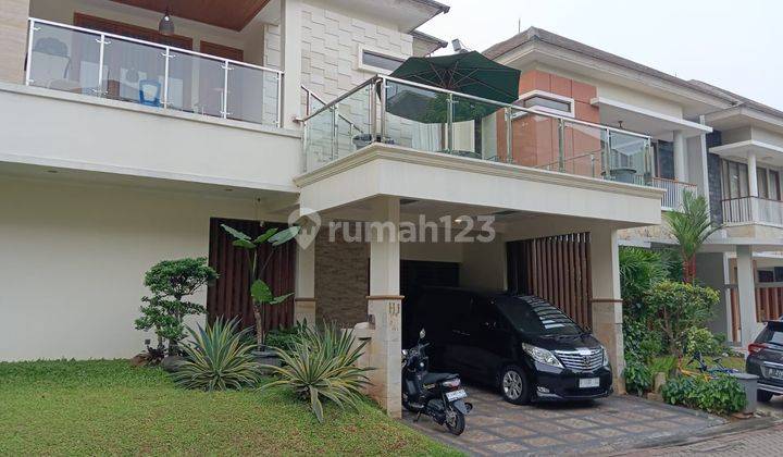 Rumah Astri Mewah Bintaro Discovery fiore Ada swimming pool bebas banjir  1