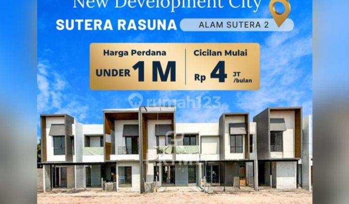 Rumah Viral Sutra Rasuna City@alam Sutra Mulai 900jt An 1