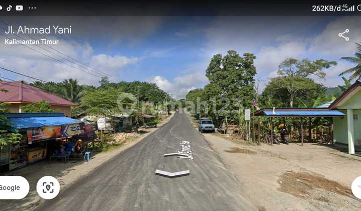 Cheap Land Bontang Samarinda Route Near Ahmad Yani Street