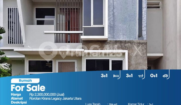 Rumah Rorotan Kirana Legacy Jakarta Utara 2