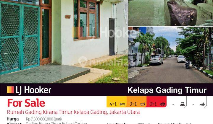 Rumah Gading Kirana Timur Kelapa Gading, Jakarta Utara 2